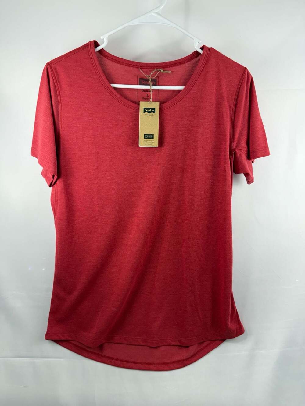Seadon Daymaker Trail Goods Women's Short Sleeve Tee - Red